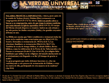 Tablet Screenshot of laverdaduniversal.org